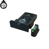 CZ 75B, CZ P-01, CZ 75 SP-01 adjustable sights with fiber optics | type A