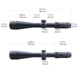 Vector Optics Forester 3-15x50SFP rifle scope