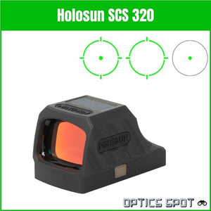 Holosun pistol optics with direct mounting