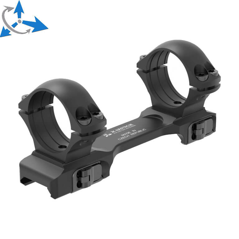 34mm scope rings | one-piece picatinny base with levers