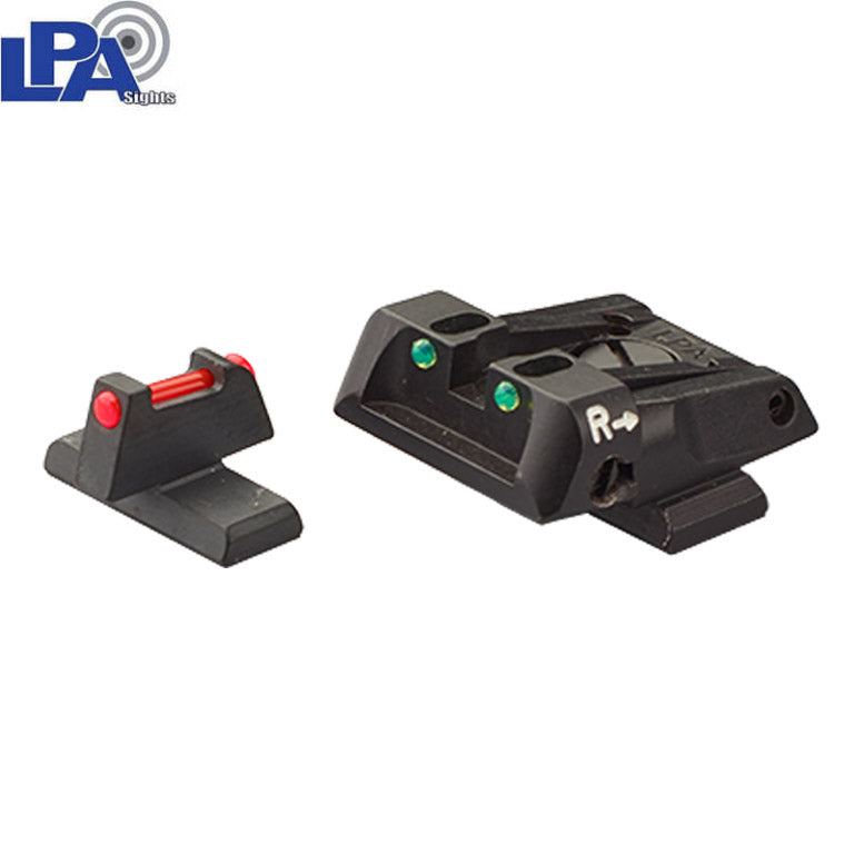 Beretta APX adjustable sight set with fiber optics