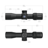 Vector Optics Veyron 2-8x32IR compact rifle scope